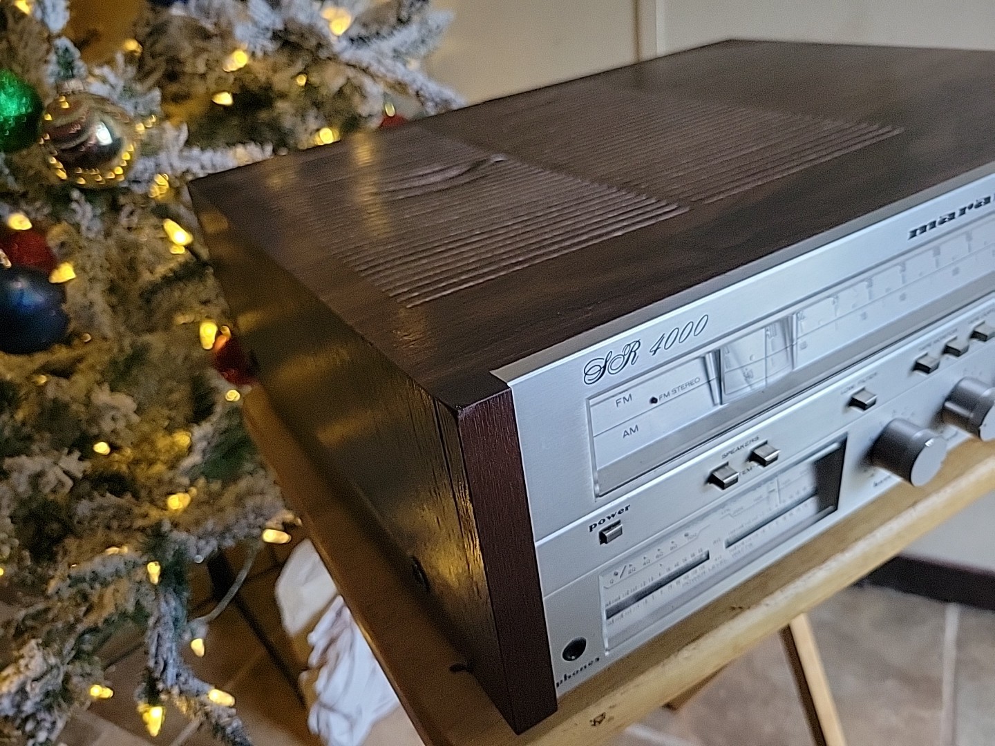 Vintage Marantz SR-4000 Stereo Receiver - TESTED WORKING