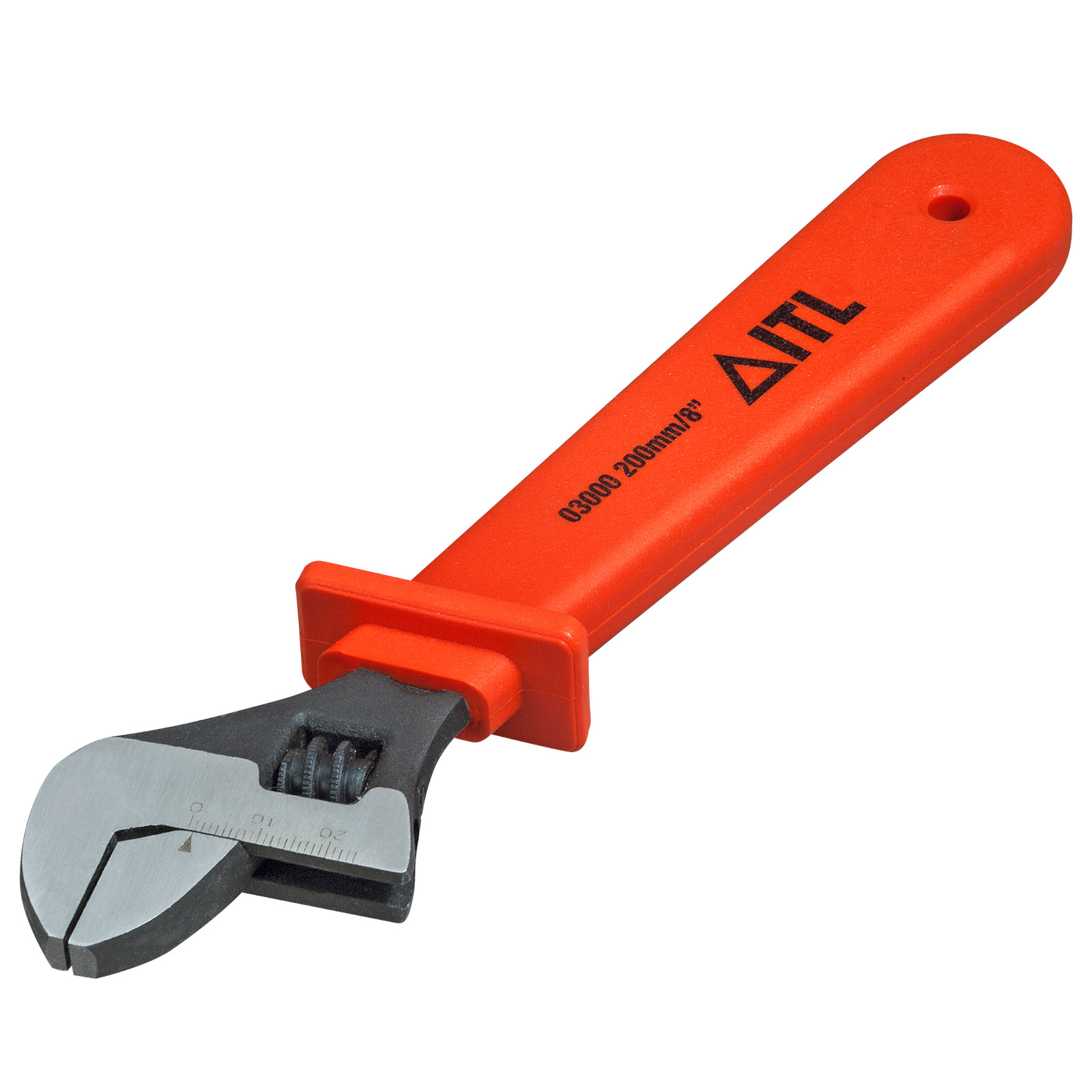 ITL 03000 1,000v Insulated Adjustable Wrench 8"