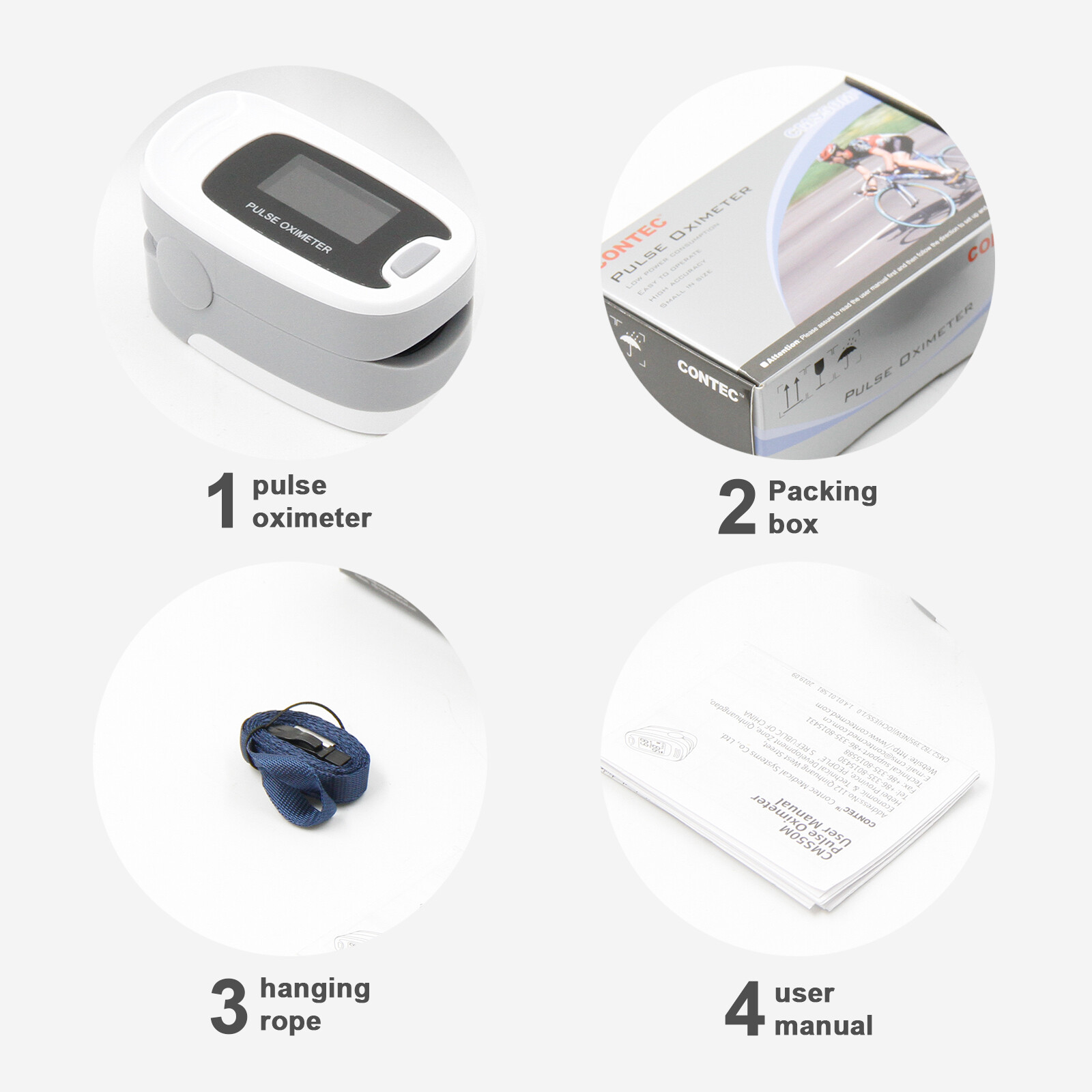 OLED Finger Pulse Oximeter Blood Oxygen Meter Heart Rate SpO2 Monitor Sensor FDA