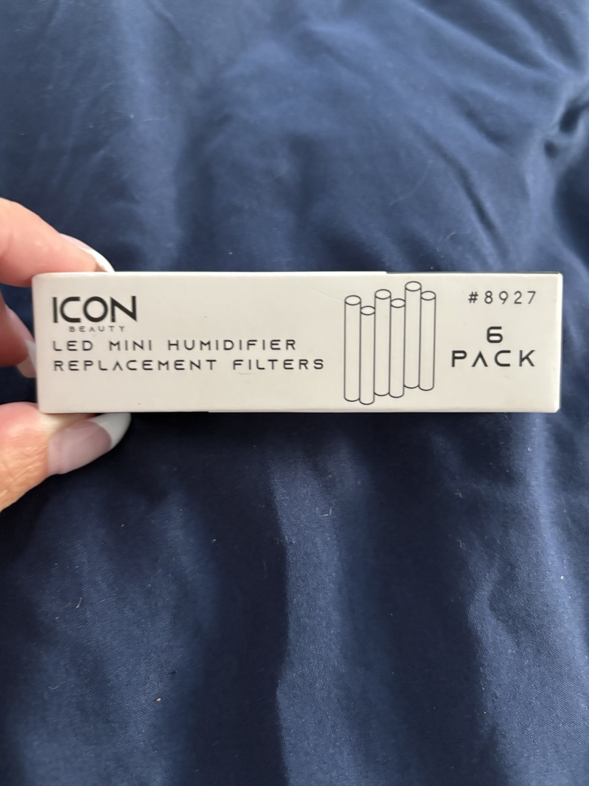 ICON Beauty LED Mini Humidifier Replacement Filters 6 Pack #8927 New Sealed