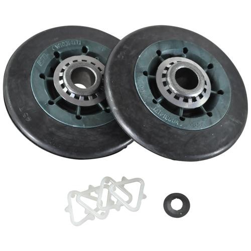 Dryer Drum Support Roller Kit #349241T for Whirlpool, Amana, Maytag, KitchenAid,