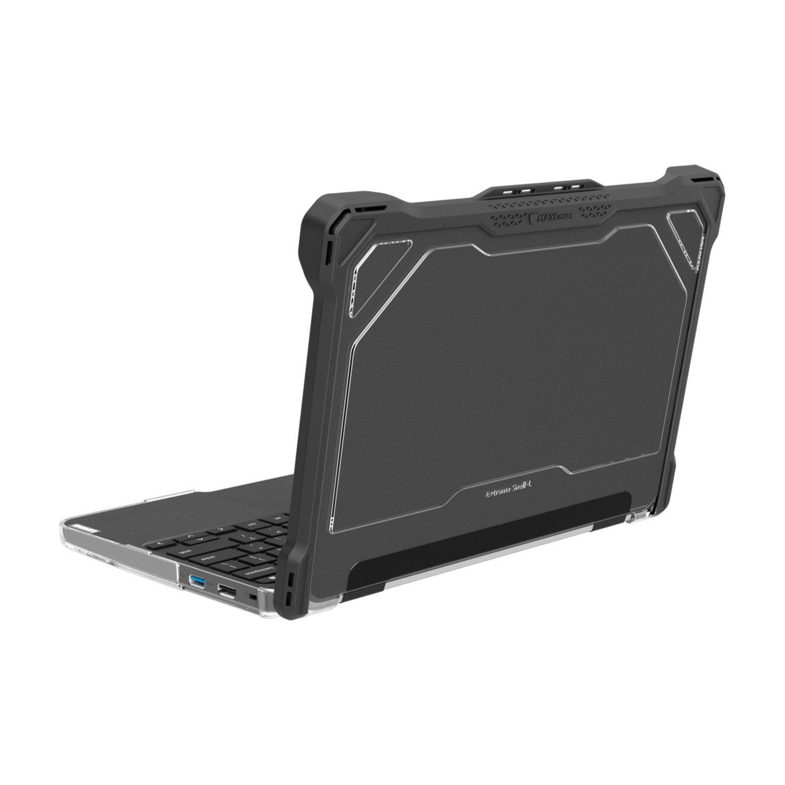 MAXCases Extreme Shell-L 11" Lenovo 300e 500e G3 Chromebook LN-ESL-300e-G3-BCLR