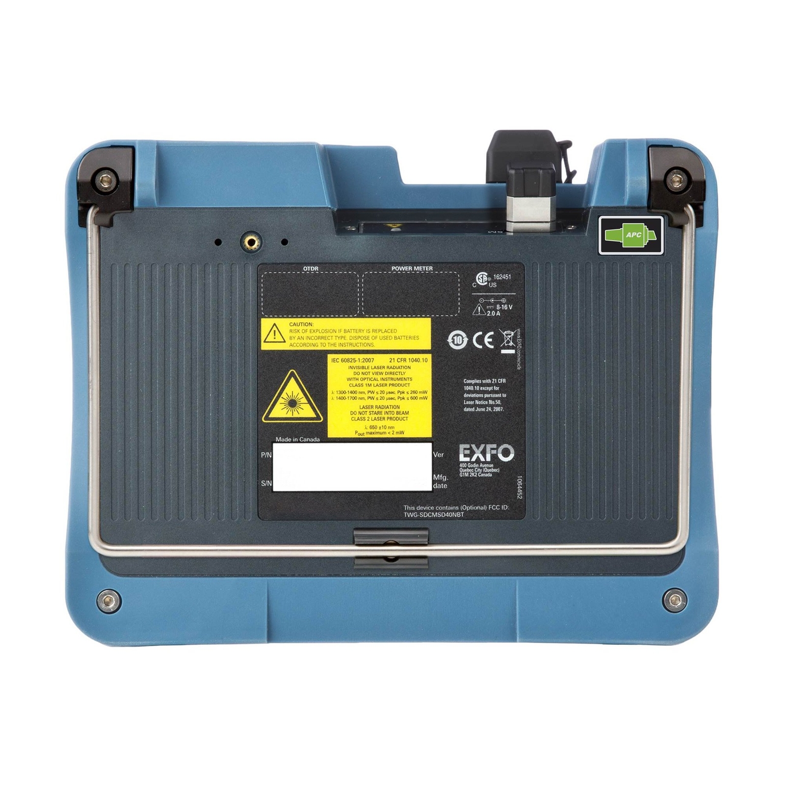 EXFO MaxTester 715B Optical Time Domain Reflectometer OTDR