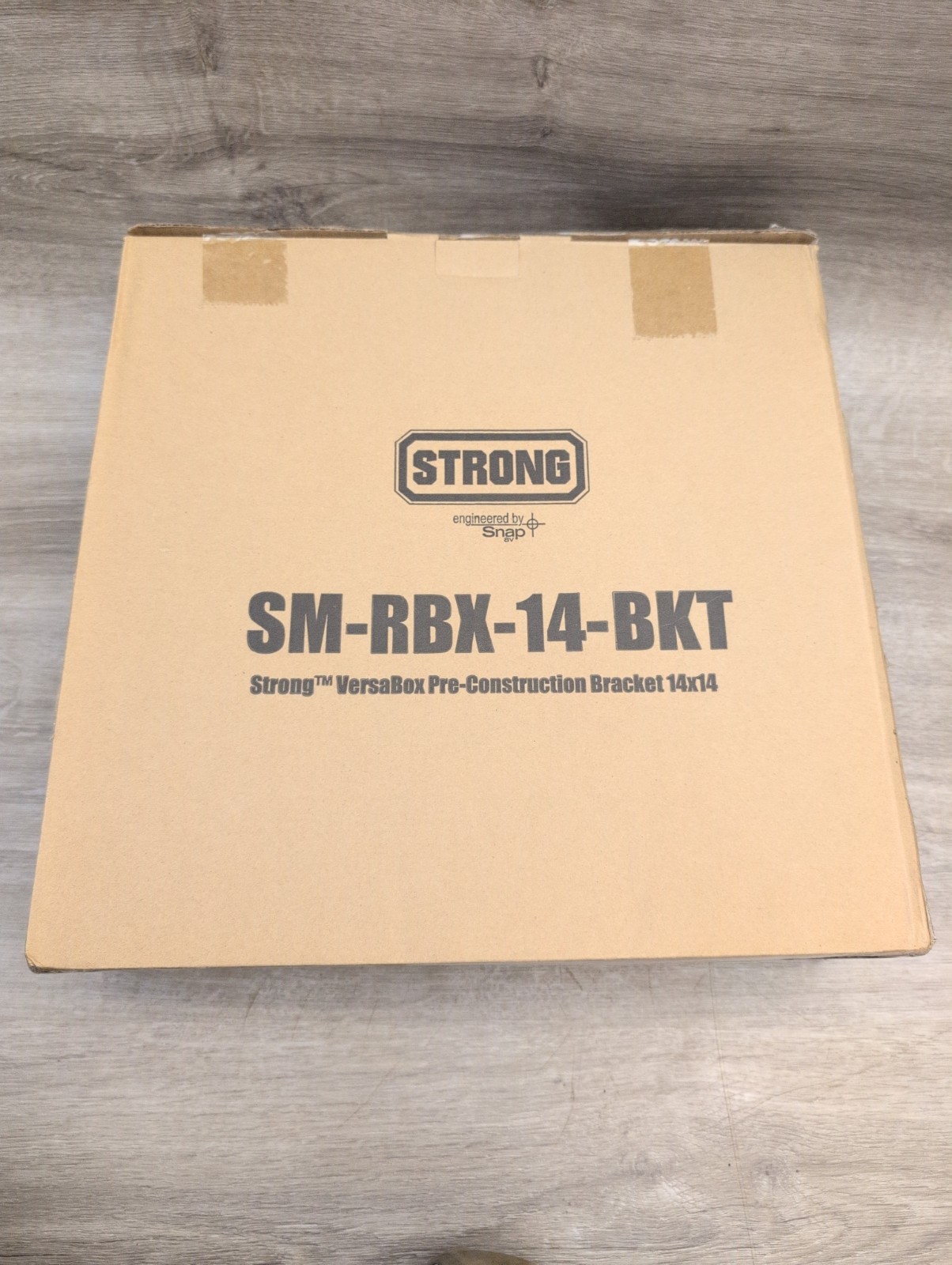 Strong SM-RBX-14-BKT, VersaBox Recessed Dual Layer Flat Panel Solution