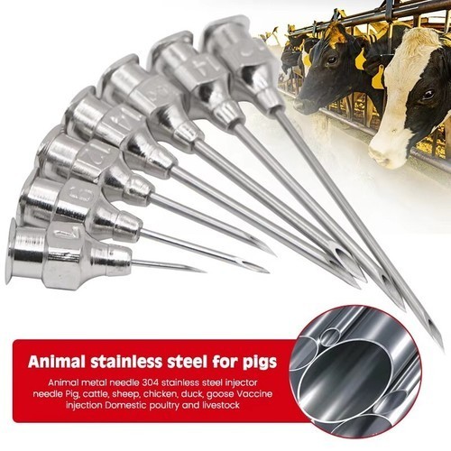 Newest Multiple Models Veterinary Needle Animal Needle Poultry Suitable 10Pcs