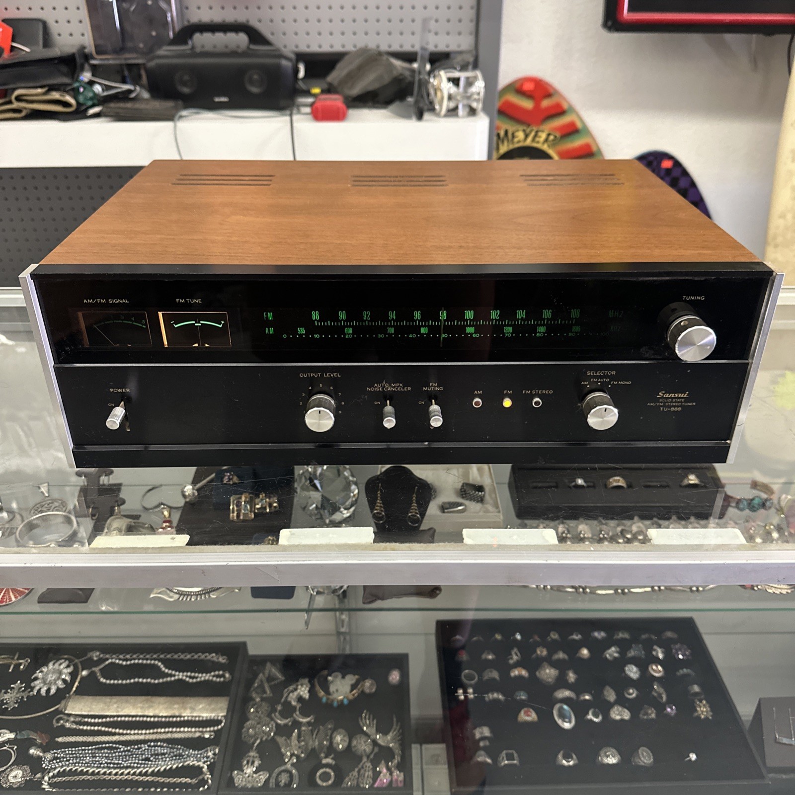 Sansui TU-888 Solid State AM/FM Stereo Tuner Japan Nice Tested