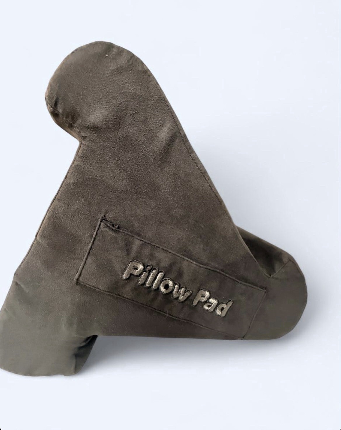 Pillow Pad iPad Phone Tablet Read Holder Stand Foam Lap Rest Gray Cushion