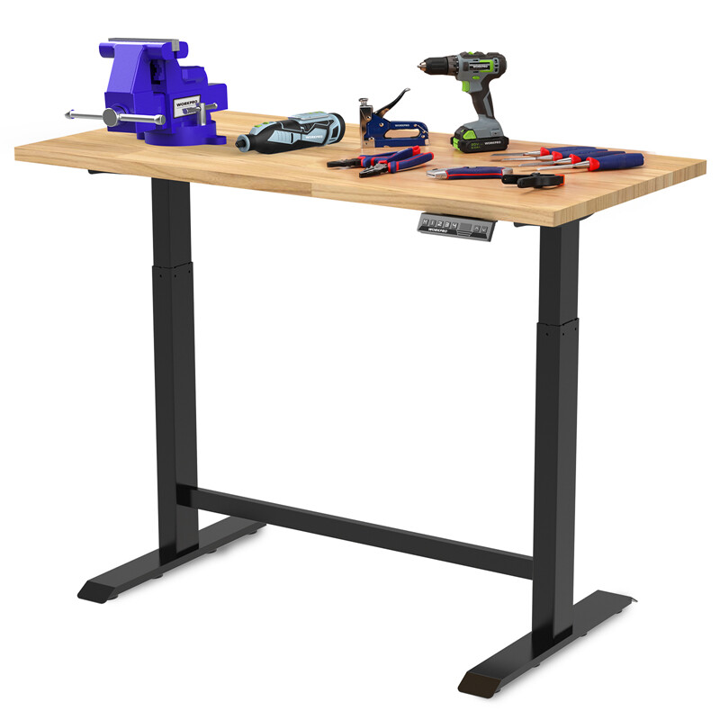 WORKPRO 48inch Electric Standing Desk 500 LBS Load Capacity Work Table Workbench