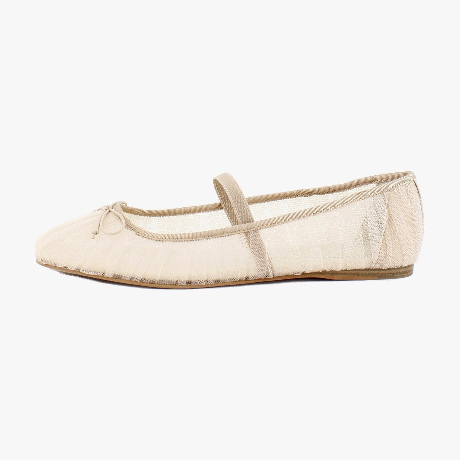 Dolce Vita Raeven Womens Flats Praline Tulle