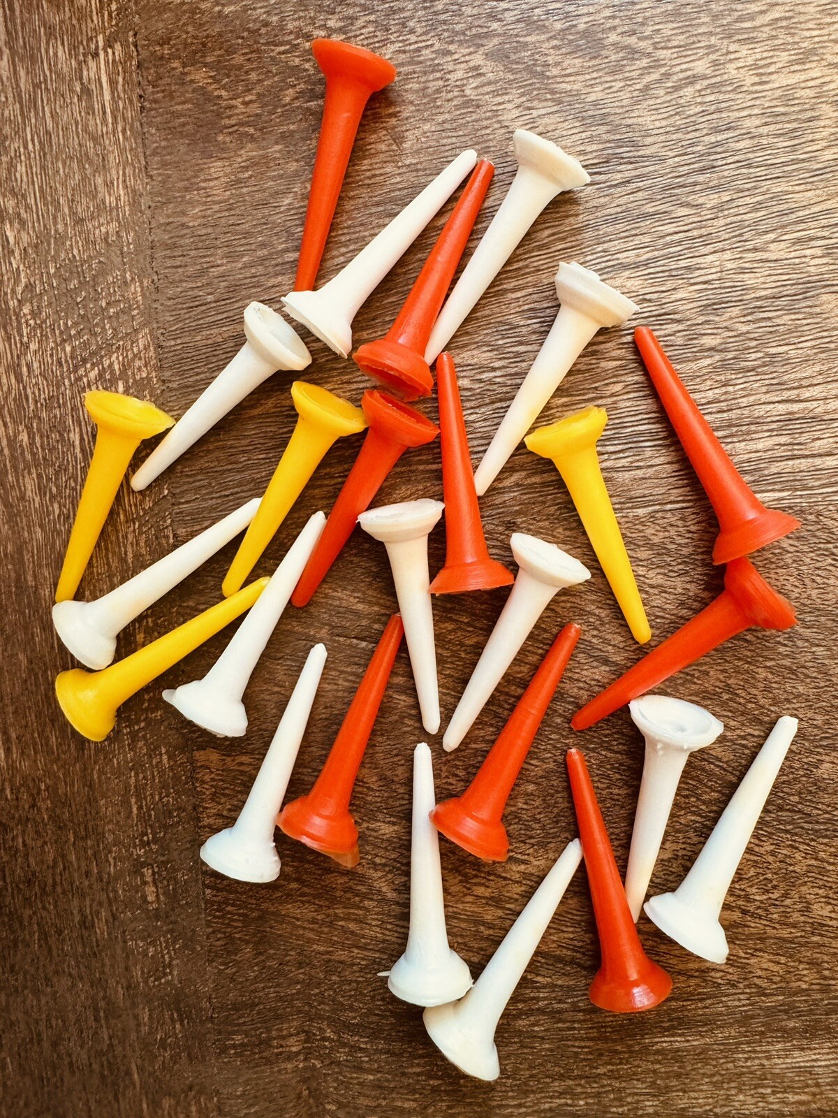1 3/4" Austad Multiple color Golf Tees Shortees - Batch of 25, Discount for 2+