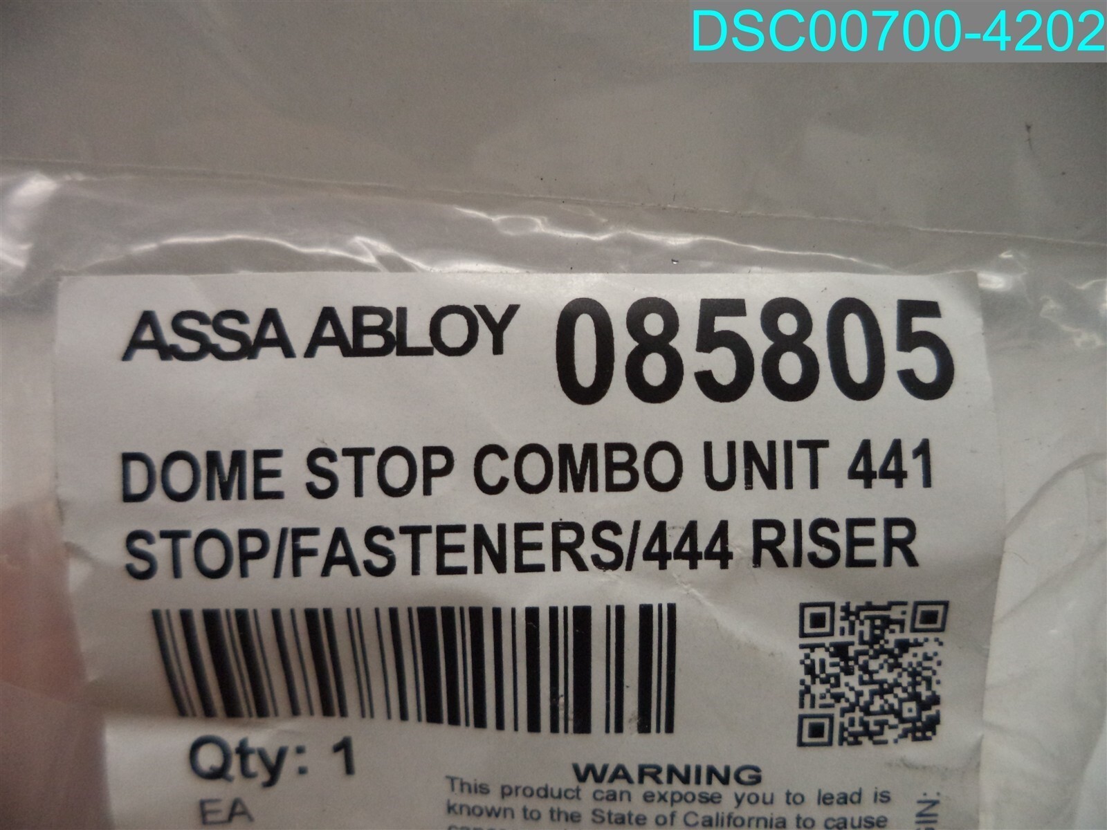 085805 ASSA ABLOY DOME STOP COMBO UNIT 441