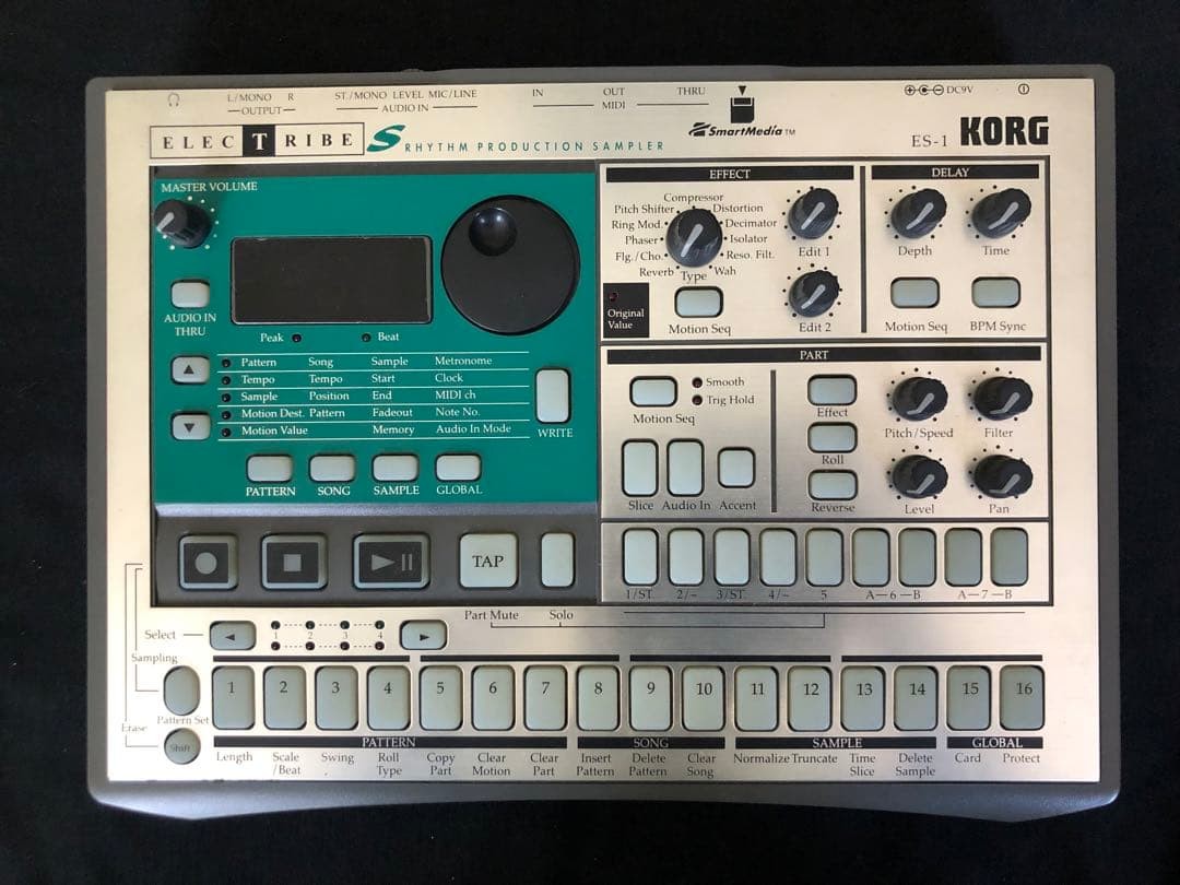 KORG ES-1 ELECTRIBE S Rhythm Production Sampler Synth Sequencer Tested