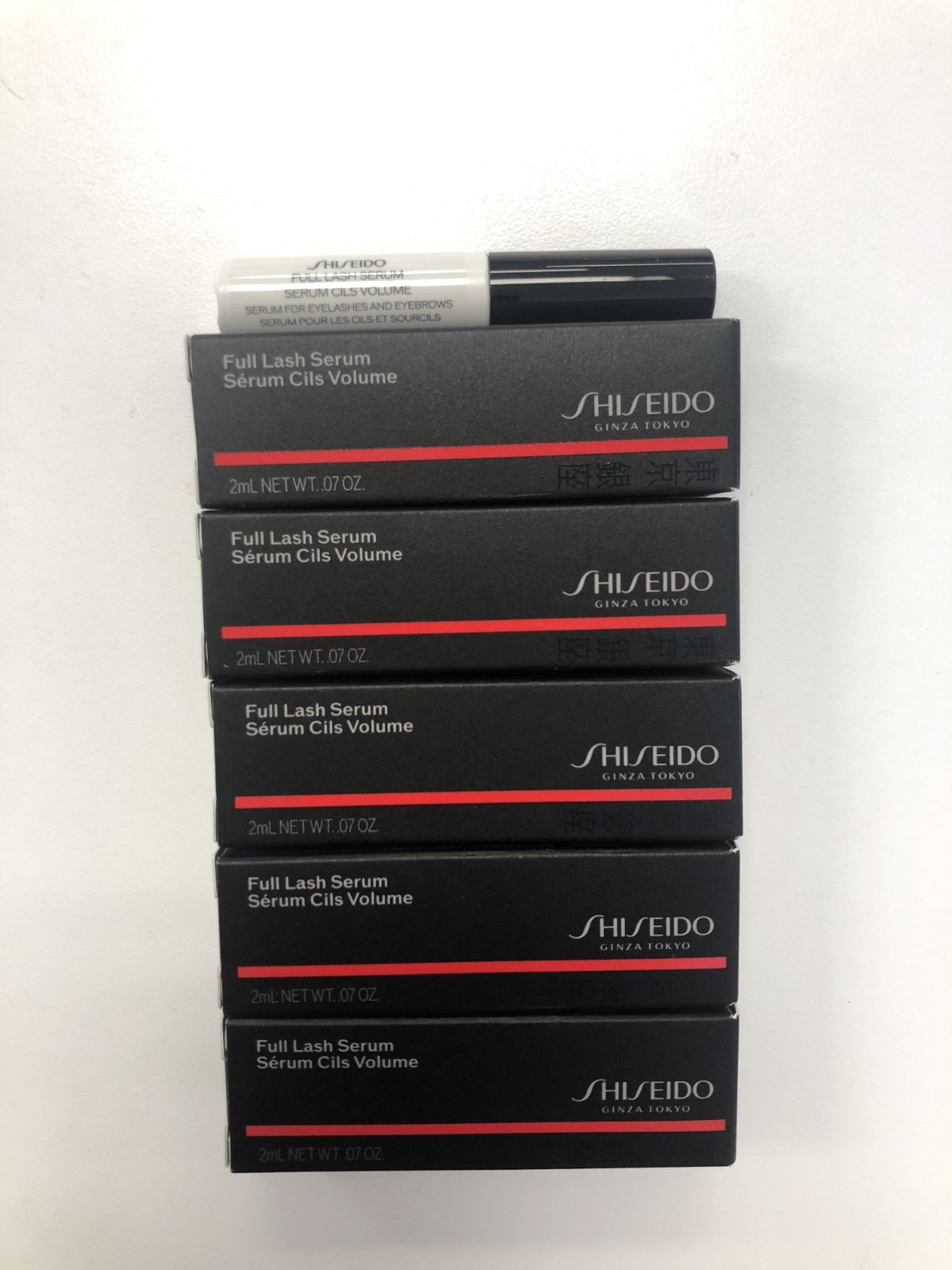 5X Shiseido Full Lash Serum TRAVEL SIZE 2ml  x 5 = 10ml total / NEW BATCH 2026