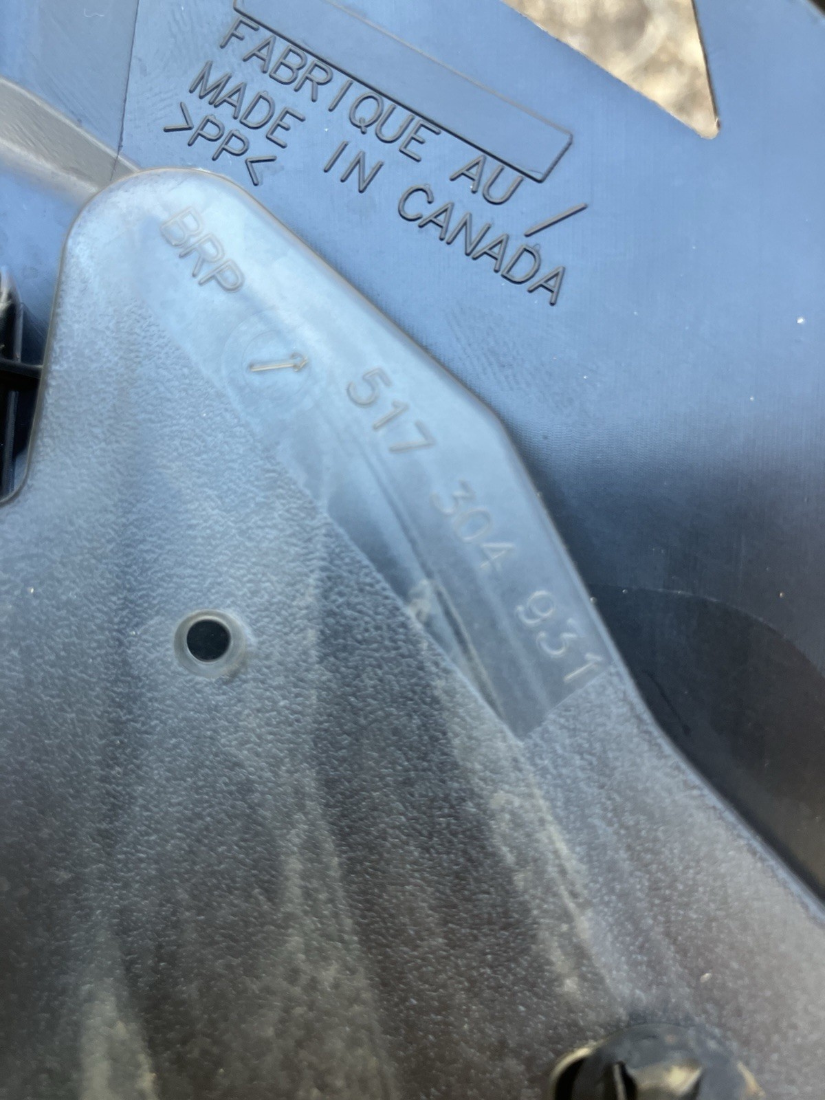SKIDOO LOW WINDSHIELD