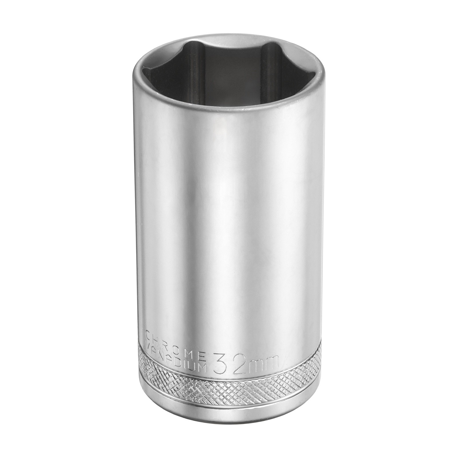 6 Points Deep Socket 1/2" Drive 32mm Nickel Plating Hex Socket 3.1" Long
