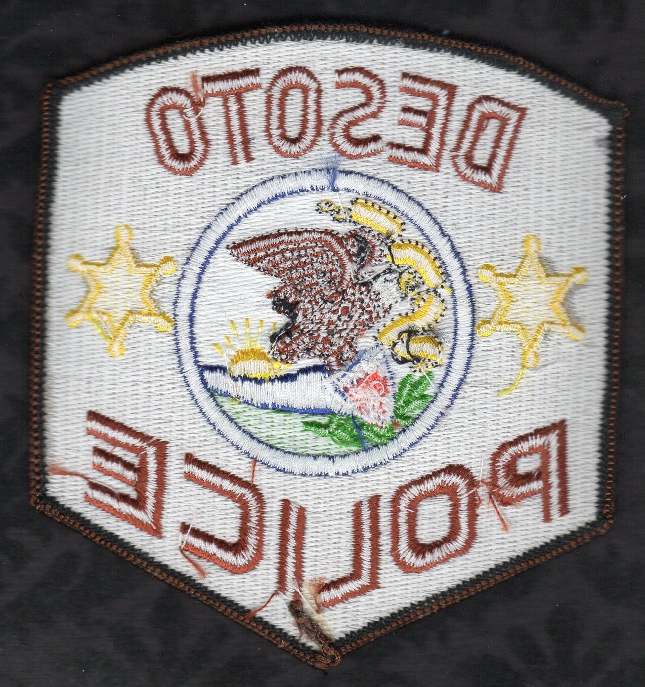 Desoto Illinois Police Shoulder Patch