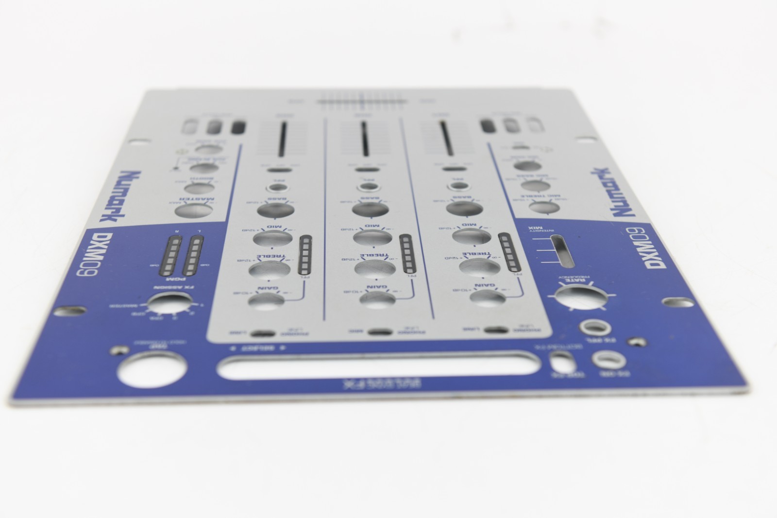 Numark DXM09 DJ Mixer Face Only - For Replacement