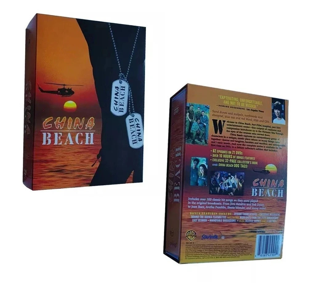 China Beach: The Complete Series Collection 1-4 (DVD, 21-Disc Box Set)