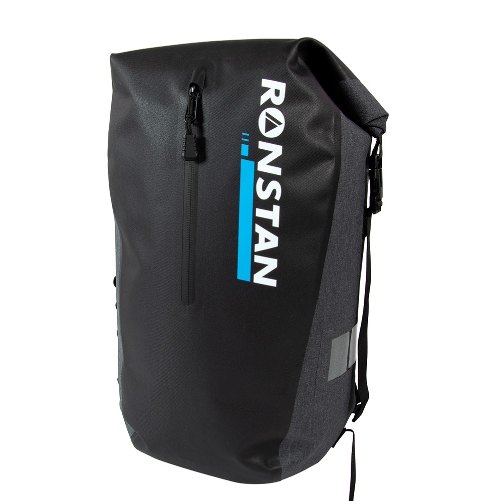Ronstan Dry Roll-Top Backpack, 30L – Black & Grey