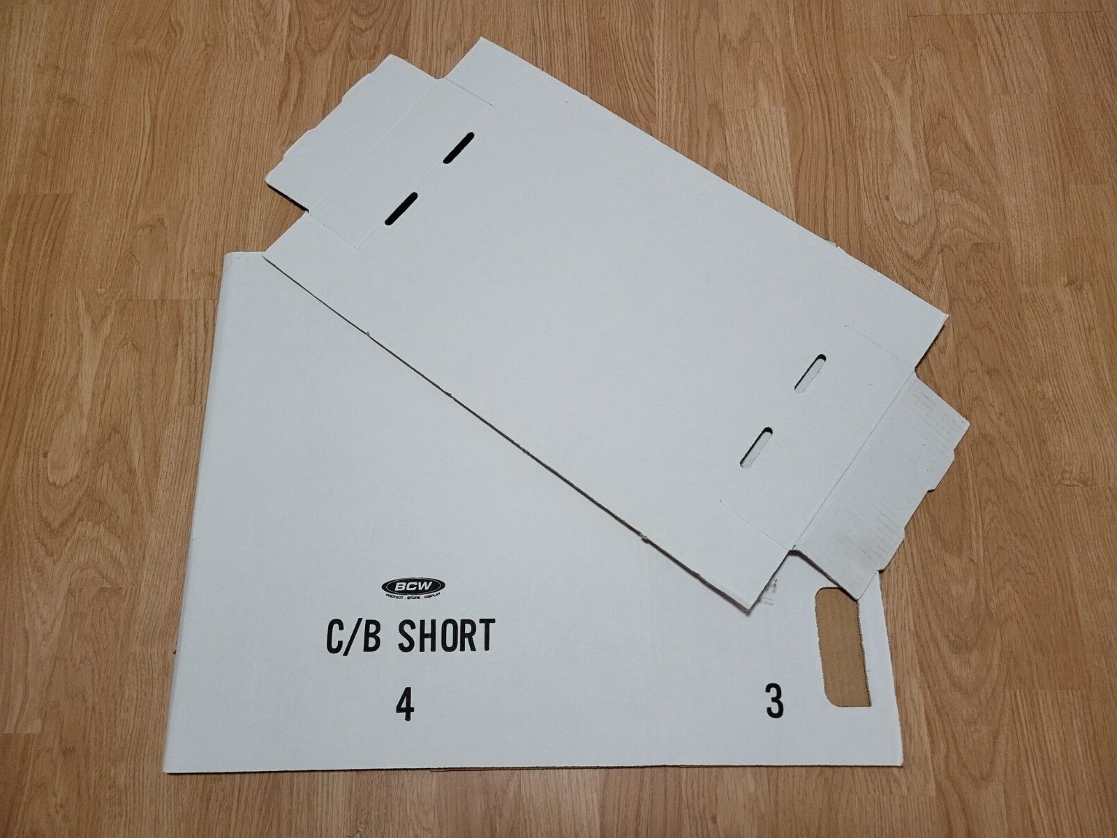 New BCW Short Cardboard Comic Book Storage Box Stores 150-175 Comics Pickup Only