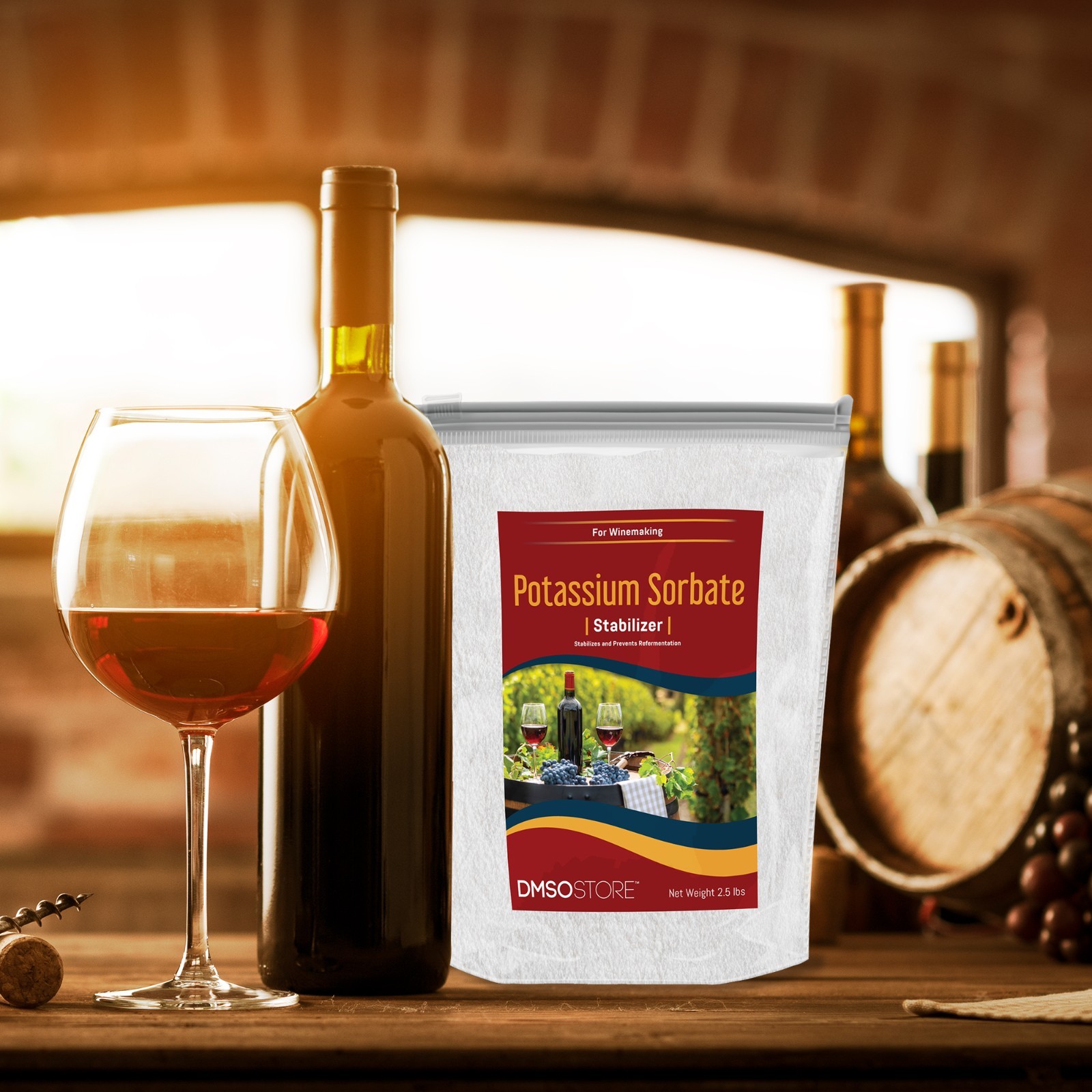 Potassium Sorbate Wine Stabilizer & more 5 lbs