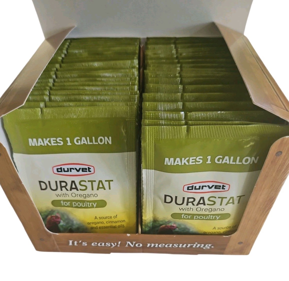 Durvet Durastat w/Oregano For Poultry 4 Gram- Case Of  40 pk For Chickens