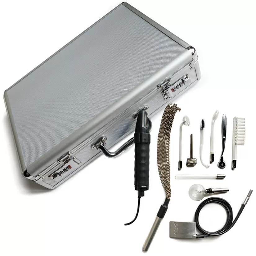 KINKLAB Agent Noir Neon Wand Briefcase Kit FREE FEDEX 2-DAY SHIPPING 100% AUT...