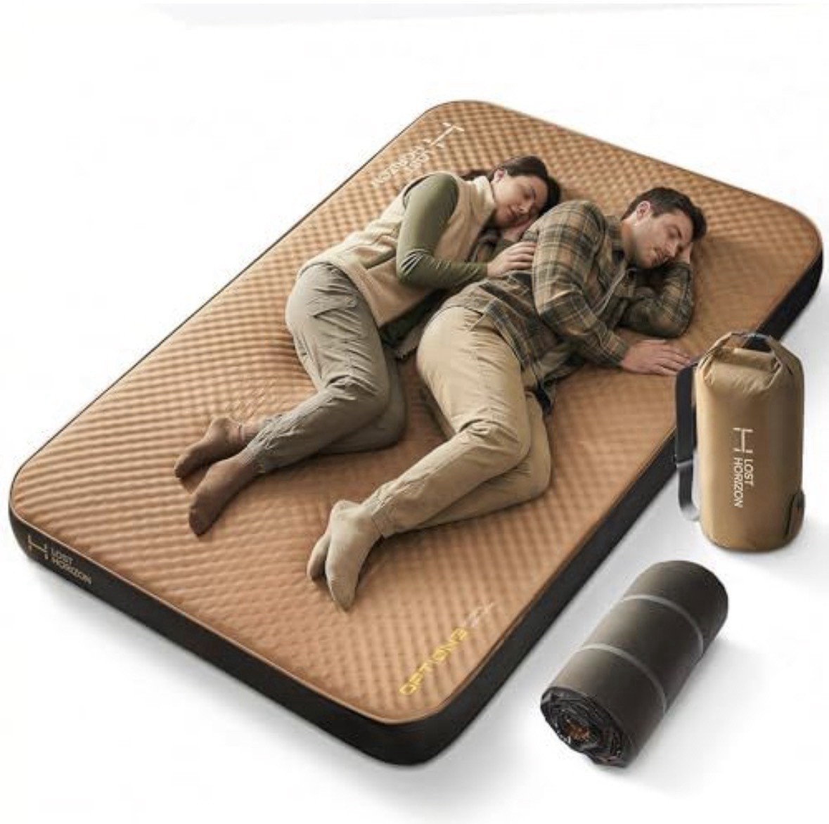 Lost Horizon Air & Foam Camping Pad, Self-Inflating Sleeping Pad, 4.5  w/Pump