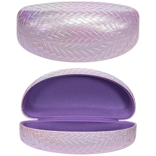 Hard Shell Sunglasses Case, Classic Glasses Case for Sunglasses and Pink