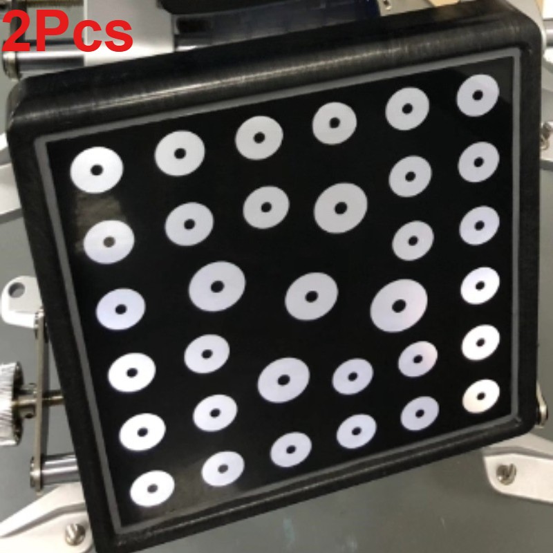 2Pcs Rear Target Board 12 Inch For Wheel Alignment Machine 3D Alignment System