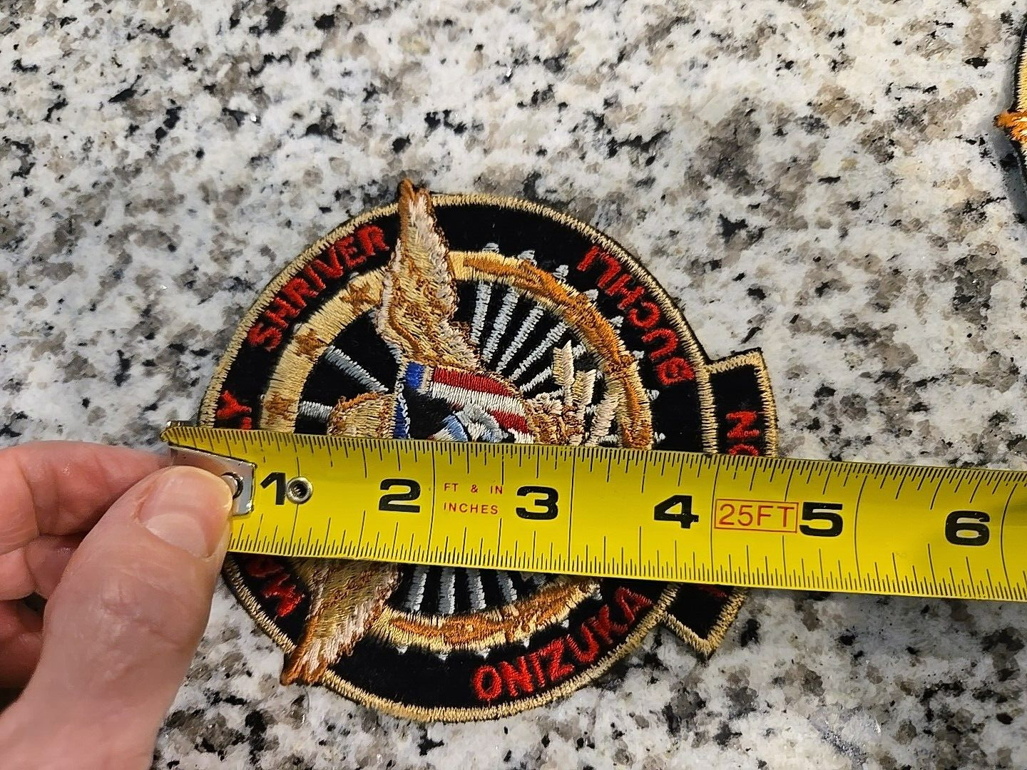 MATTINGLY SHRIVER ONIZUKA BUCHLI PAYTON NASA SPACE SHUTTLE PATCH