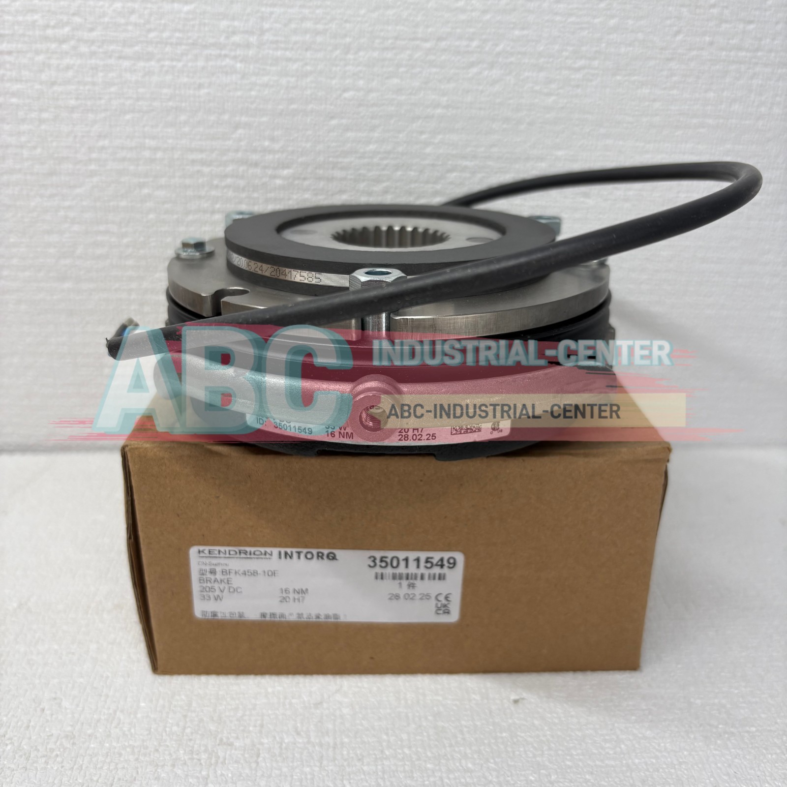 1PCS New INTORQ BFK458-10E 205VDC 33W 16NM（35011549) Brake#expedited delivery