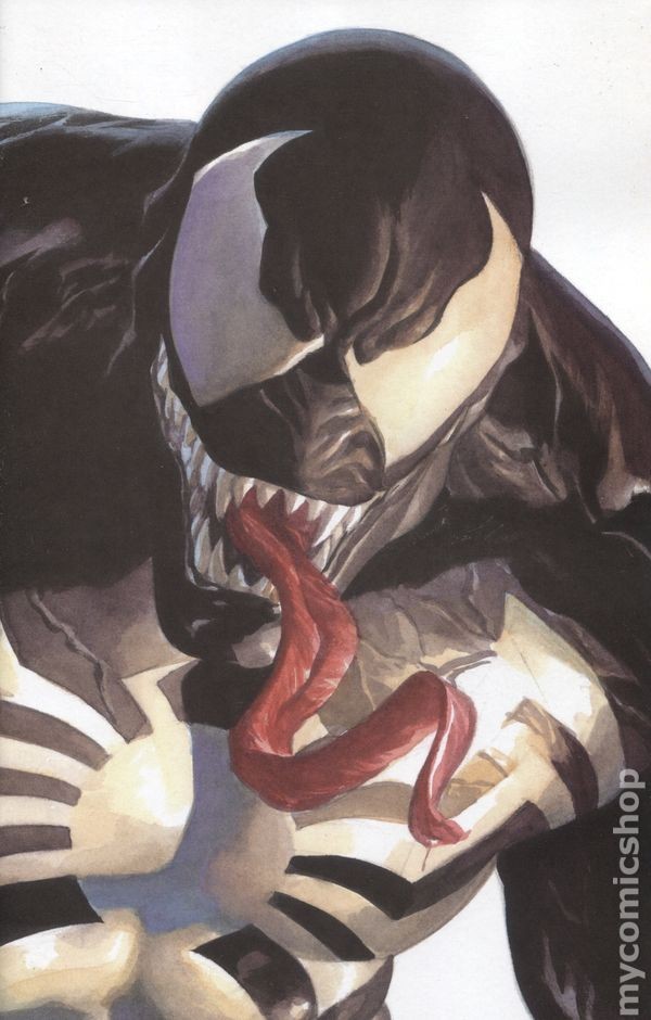 Venom Lethal Protector II 1C Ross Variant NM 2023 Stock Image