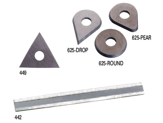 BAHCO TOOLS REPLACEMENT CARBIDE BLADES FOR 625, 650 & 665 SCRAPERS