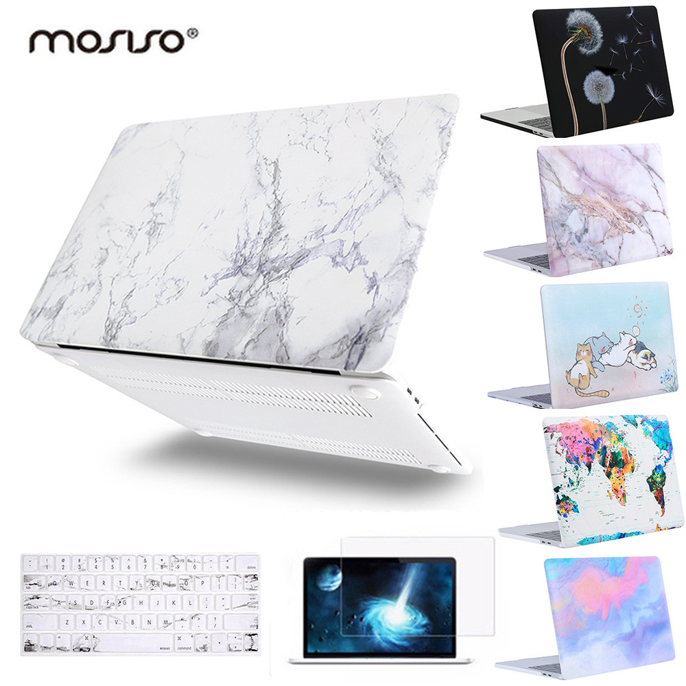 Mosiso Marble Hard Case for Macbook Pro 13 Touch Bar A2159 A1706 2017 2018 2019