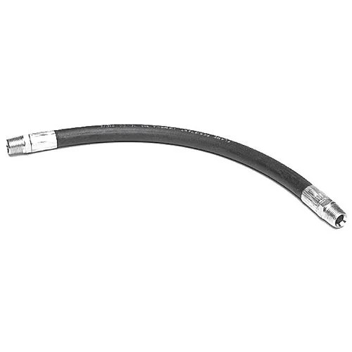 Hydraulic Hose 12" x 3/8" with 3/8" NPT Rigid Male Ends