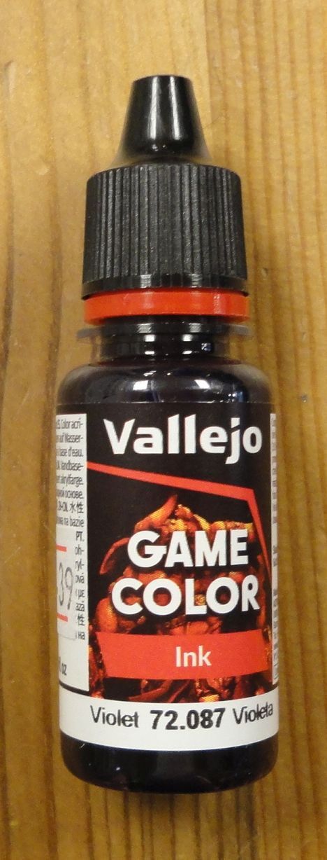 Vallejo Violet Ink Game Color Acrylic Miniatures Paint 18ml VAL72087