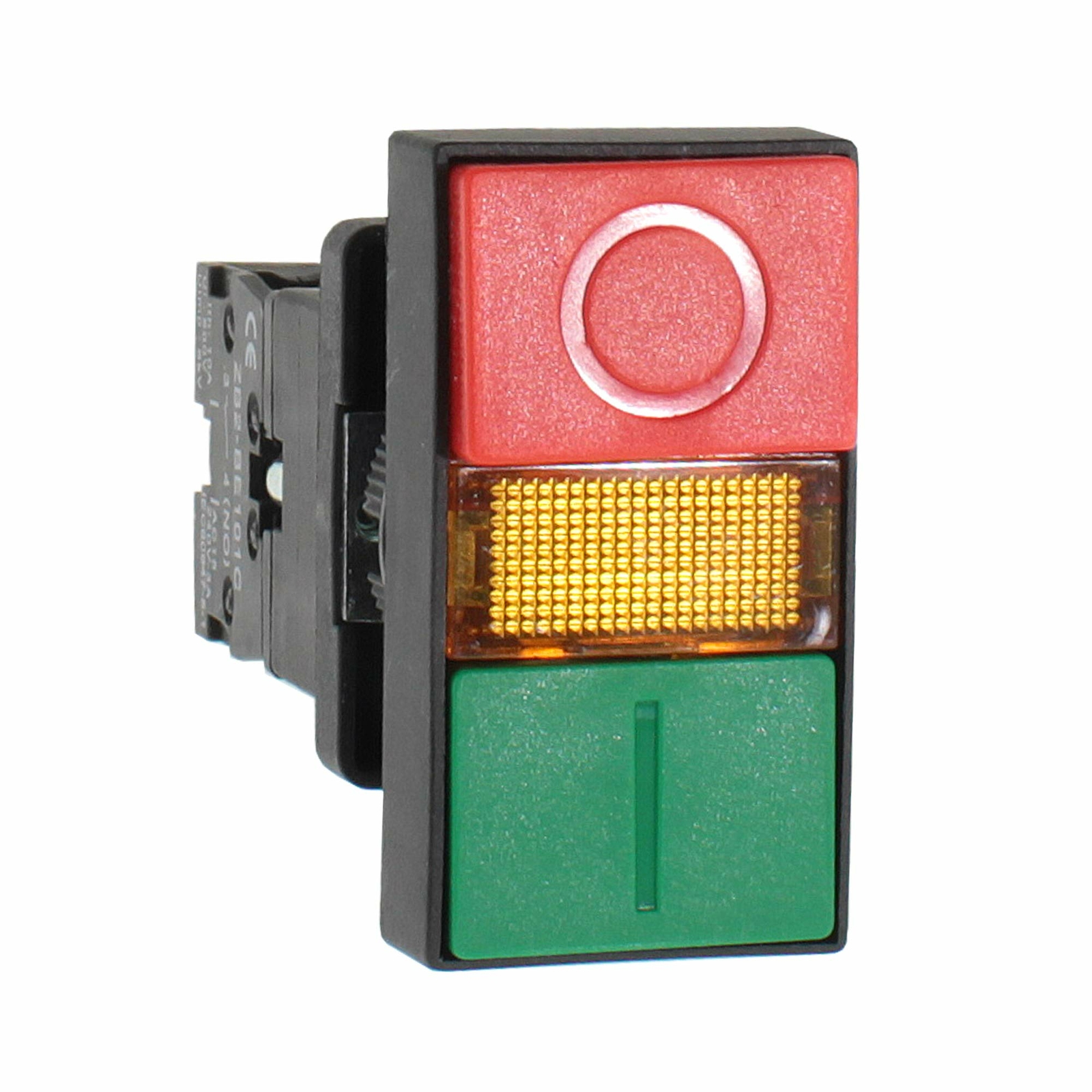Shopcorp Double Head Push Button with Signal Lamp – On/Off Start/Stop Switch