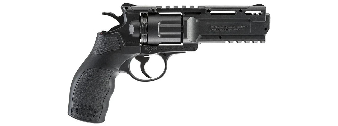 BRODAX .177 Black CALIBER BB GUN REVOLVER AIR PISTOL - UMAREX 2252109