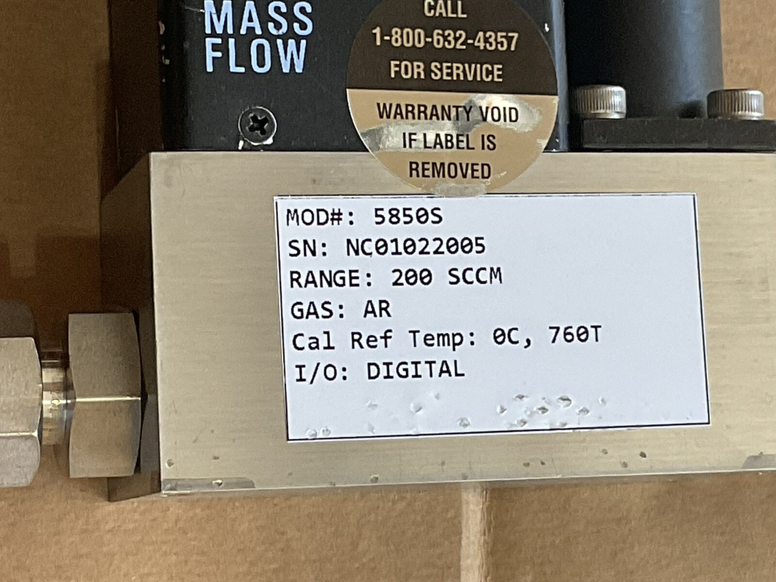 Brooks Profi Bus 5850S Smart Mass Flow