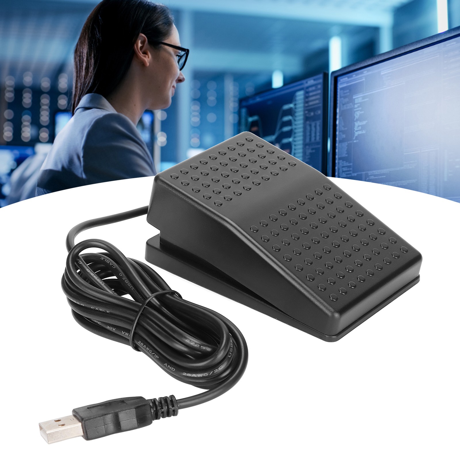 Foot Switch Pedal Sensitive Touch For Instrument Control ABS Easy To Use