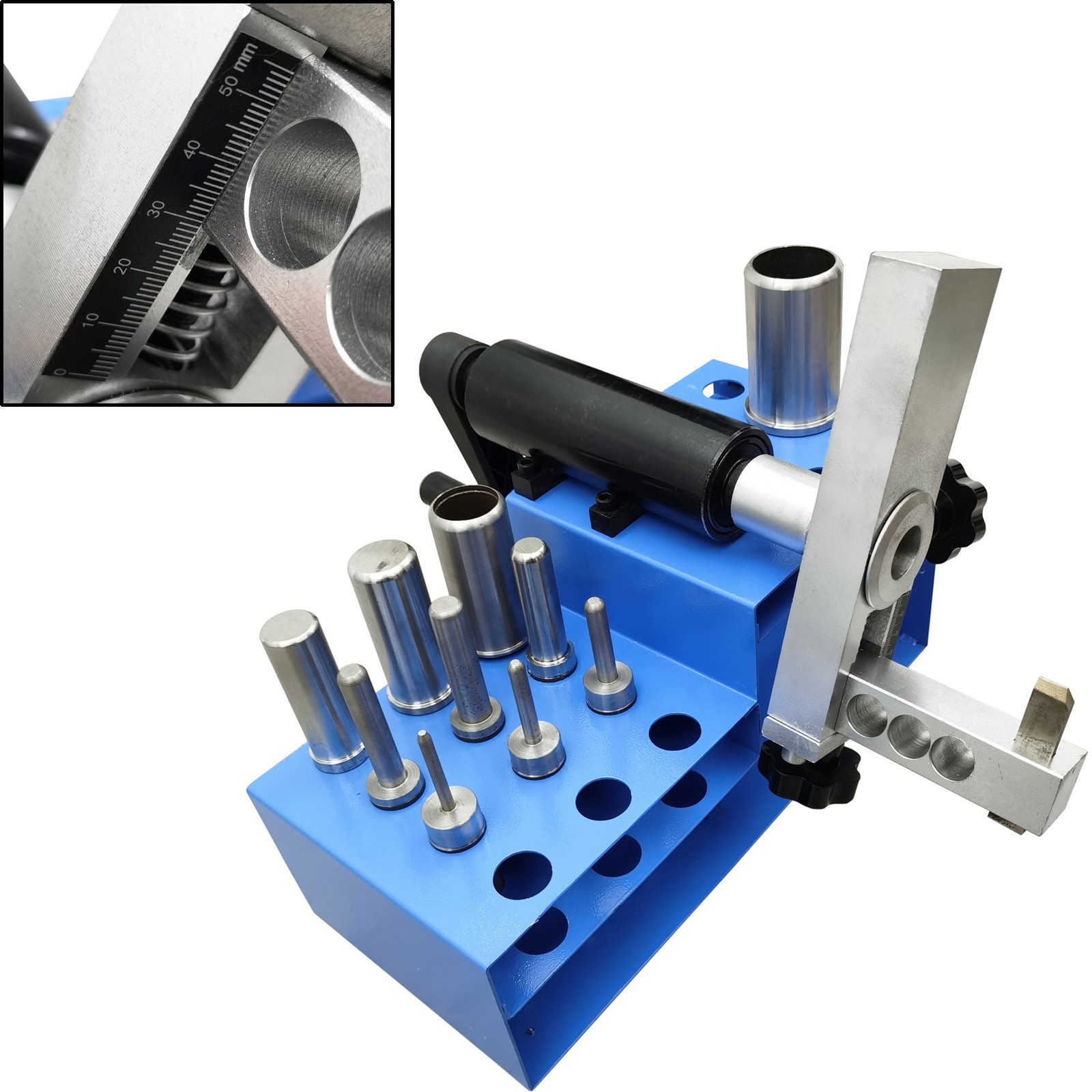 Hydraulic Manual Rubber Hose Pipe Peeling Stripping Machine 10pcs Skiving Mould