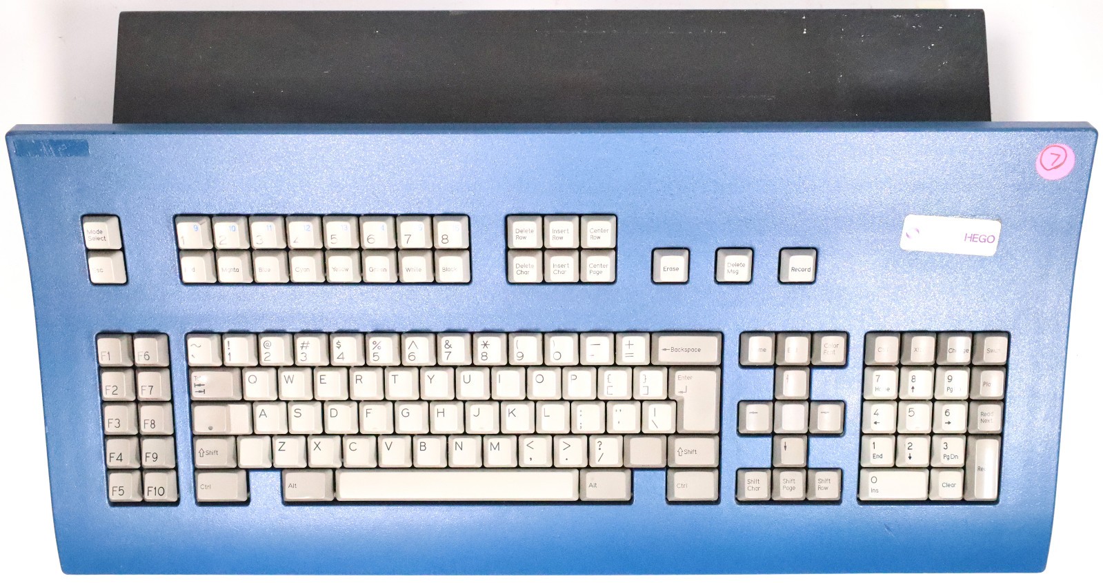 TESTED Vintage Chyron Duet Character Generator Mechanical Keyboard & CABLE! #7