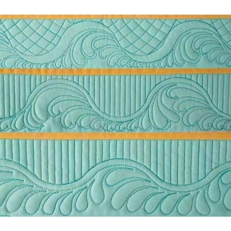 Acrylic Patchwork Multi-Purpose Quilting Template Ruler for Long Arm