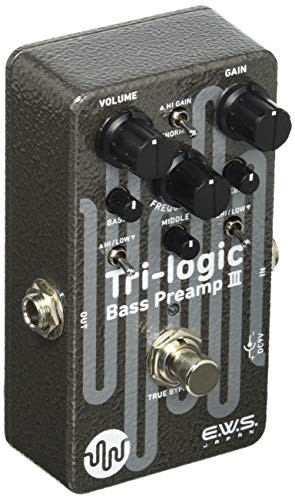 EWS Effects Pedal Bass Preamp Tri-logic Bass Preamp 3