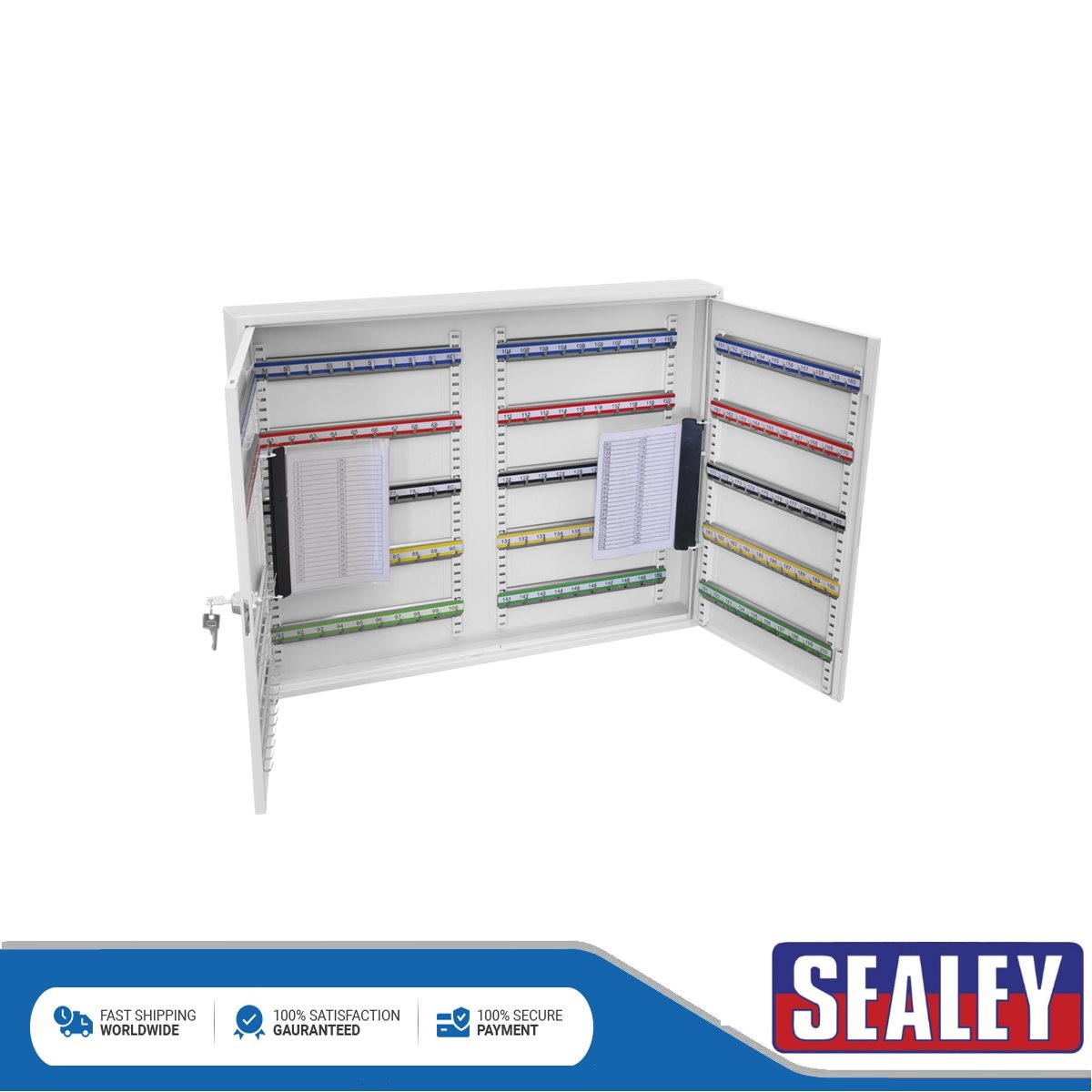 Sealey Wide Key Cabinet 200 Key Capacity SKC200W