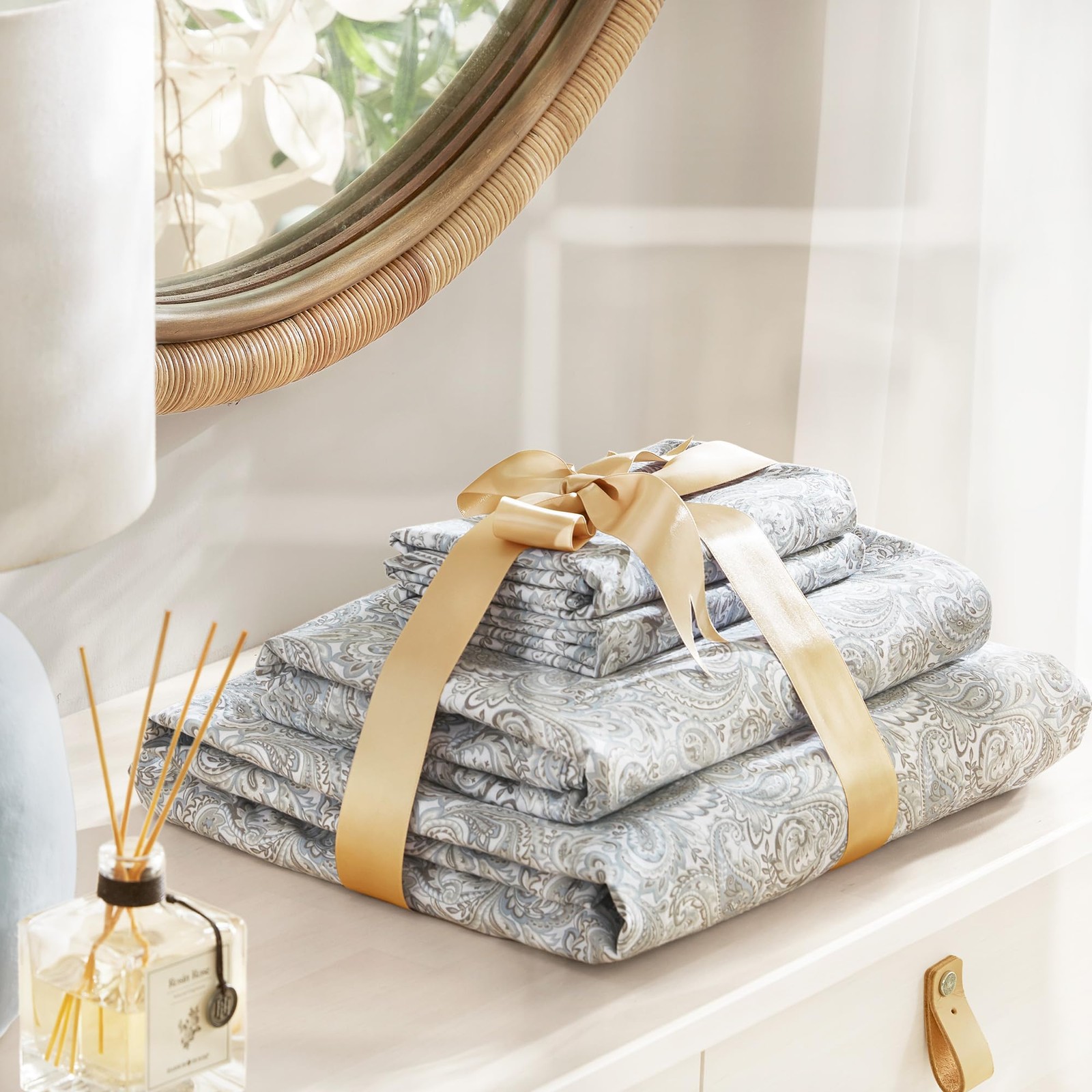 Comfort Spaces 100% Cotton Sheet Set Breathable, Lightweight, Soft with 14 Elast