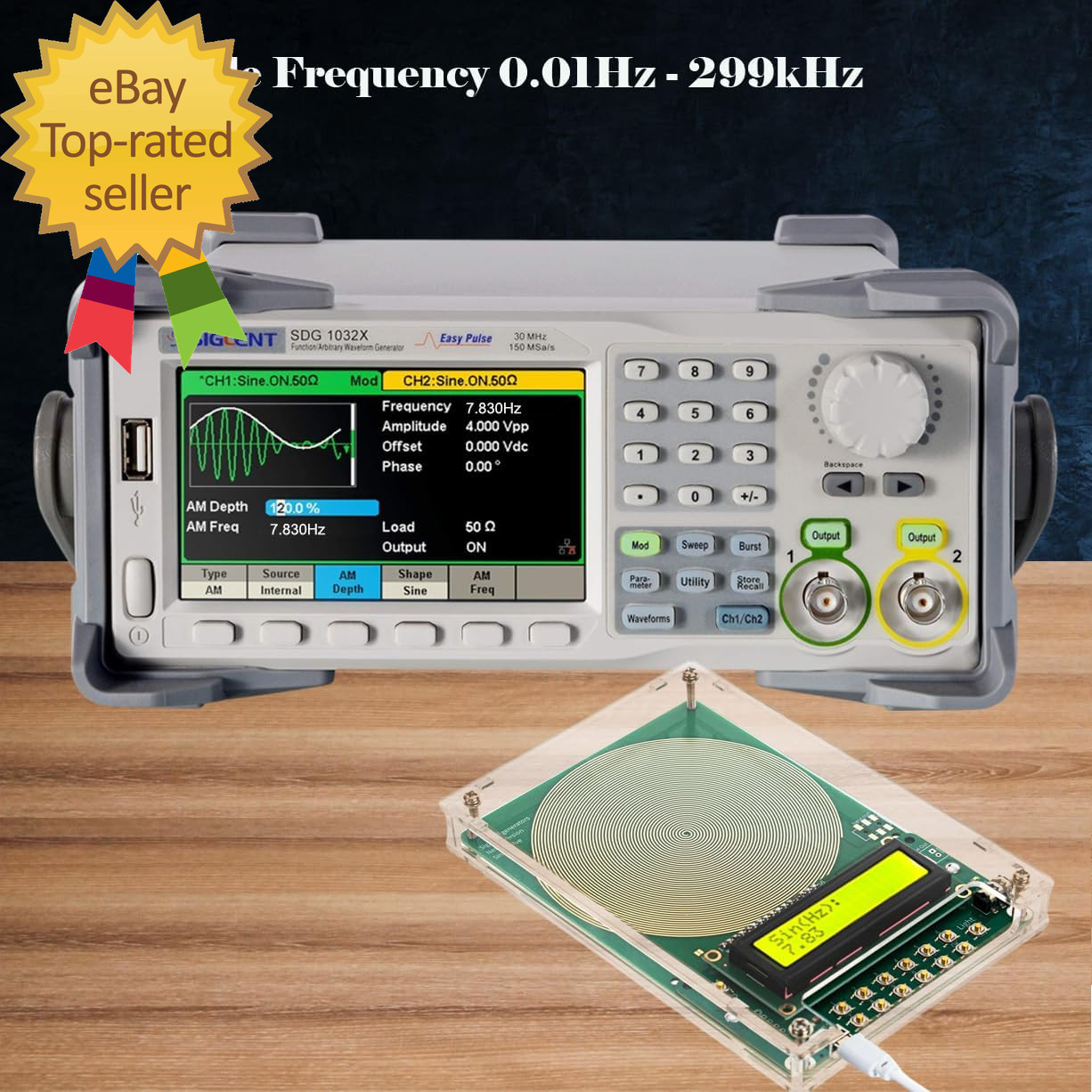 Adjustable Frequency Generator for Healing Schumann Resonance Generator