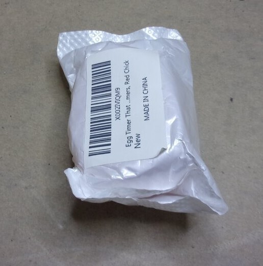 NEW SEALED BAG Generic Red Chick X0021V1QM9 Egg Timer