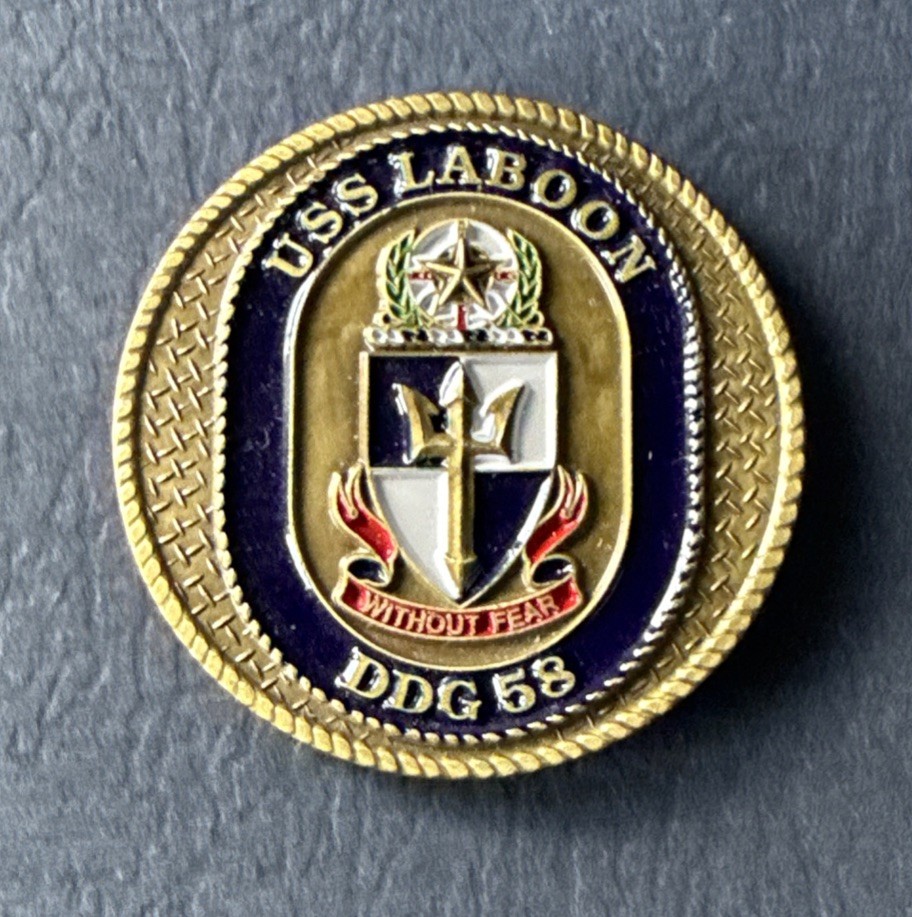 USS LABOON DDG 58 Challenge Coin[1.75"]
